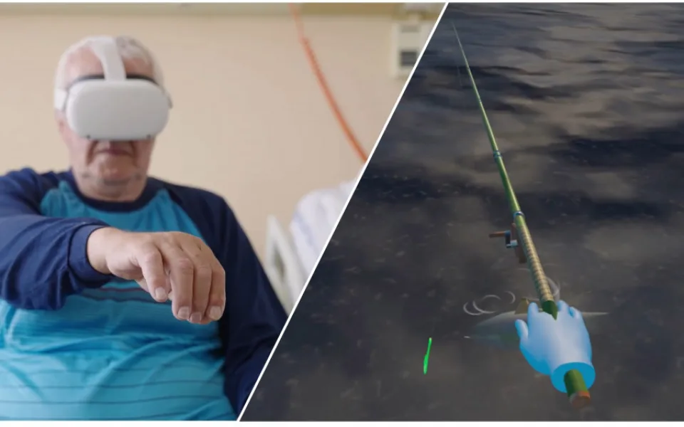 Virtuální realita pomáhá pacientům s rehabilitací, nabízí nevšední zážitek a díky hravé formě je méně stresující