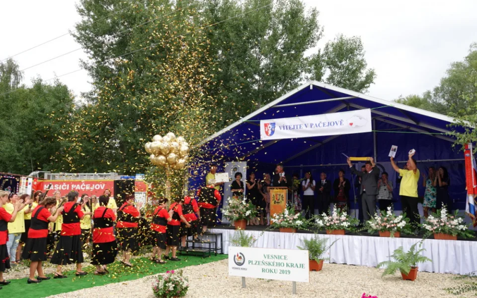 Zatím poslední Vesnicí roku Plzeňského kraje byl v roce 2019 vyhlášen Pačejov
