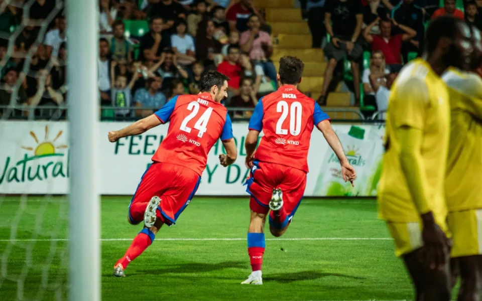 Plzeň v boji o Ligu mistrů dokázala otočit zápas a zvítězit nad Tiraspolem 2:1