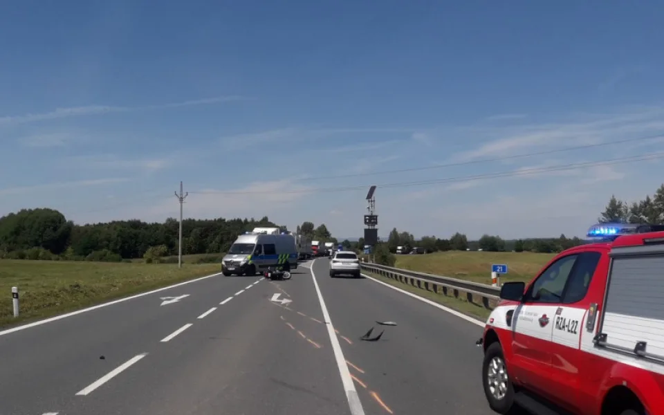Mladý motorkář nepřežil střet s osobním vozem, jedná se již o pátou oběť nehod v Plzeňském kraji