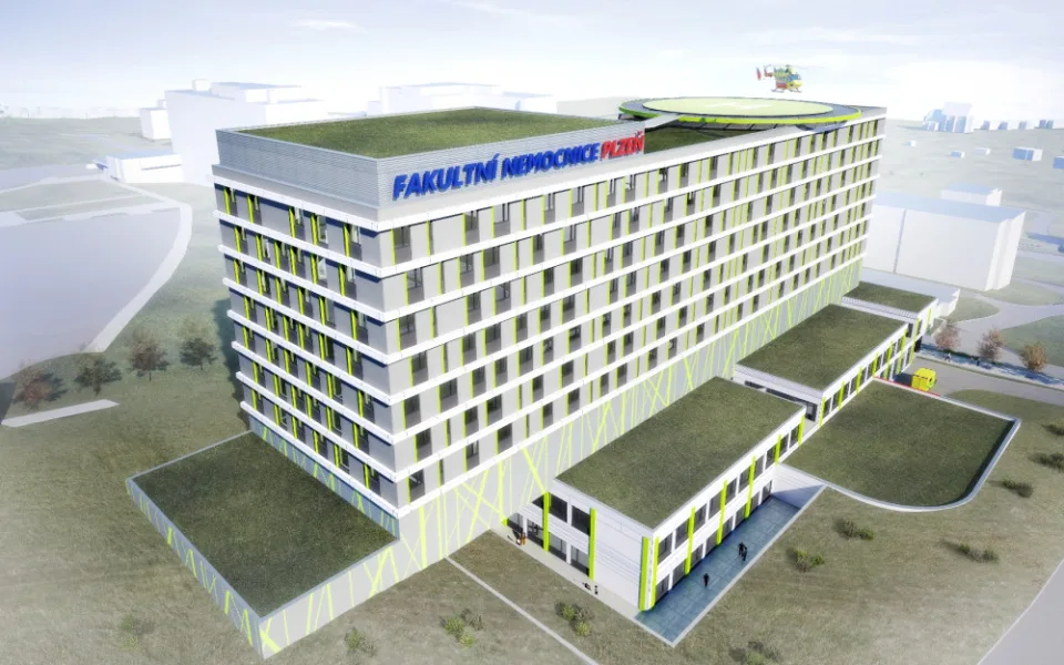 Vizualizace nového pavilonu, zdroj: K4