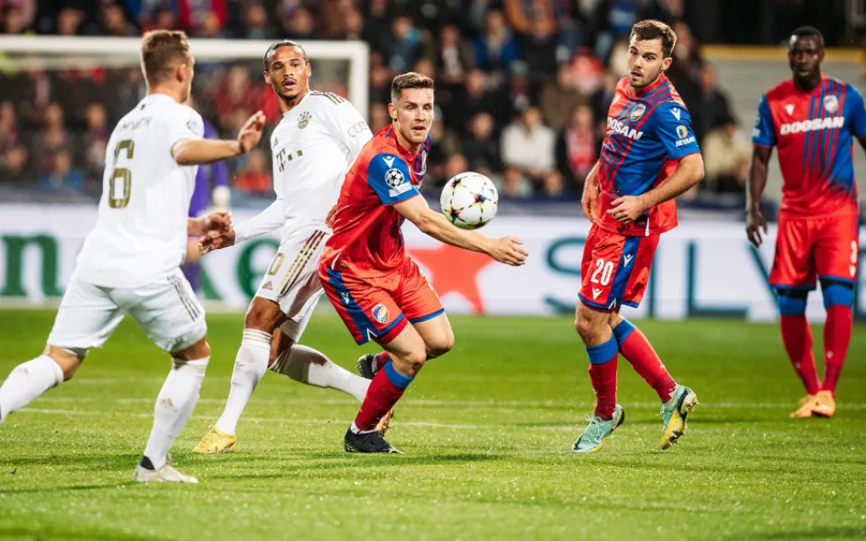 Plzeň dokázala vstřelit Bayernu dva góly. Na vítězství to ale nestačilo