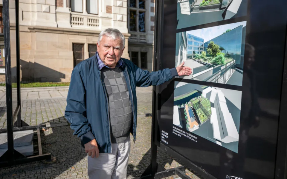 Místo nové budovy galerie projdou proměnou zchátralé městské lázně, vznikne tam sál pro stovky lidí i depozitář