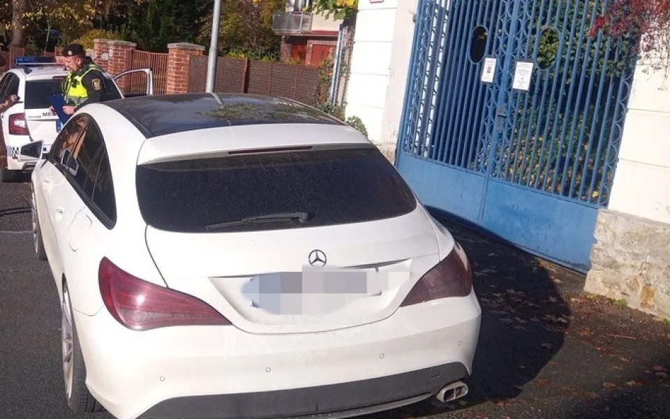 Pospíchám pro psa, tvrdila mladá řidička vozu Mercedes Benz, zapomněla si pohlídat tachometr