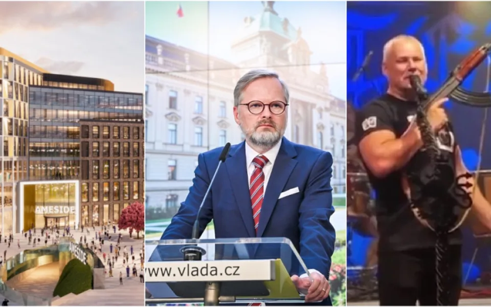ŘÍJEN 2022: Vládní boj za prosazení gigafactory, stížnosti ekologů i Kajínek na koncertě kapely Ortel