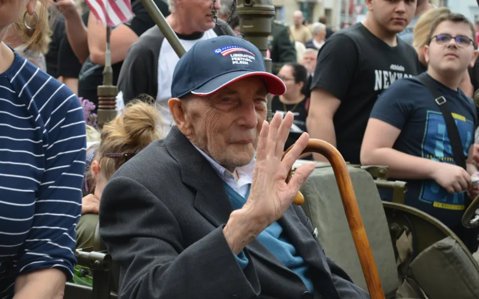 Zemřel válečný veterán a pravidelný účastník Slavností svobody Valère Gustin
