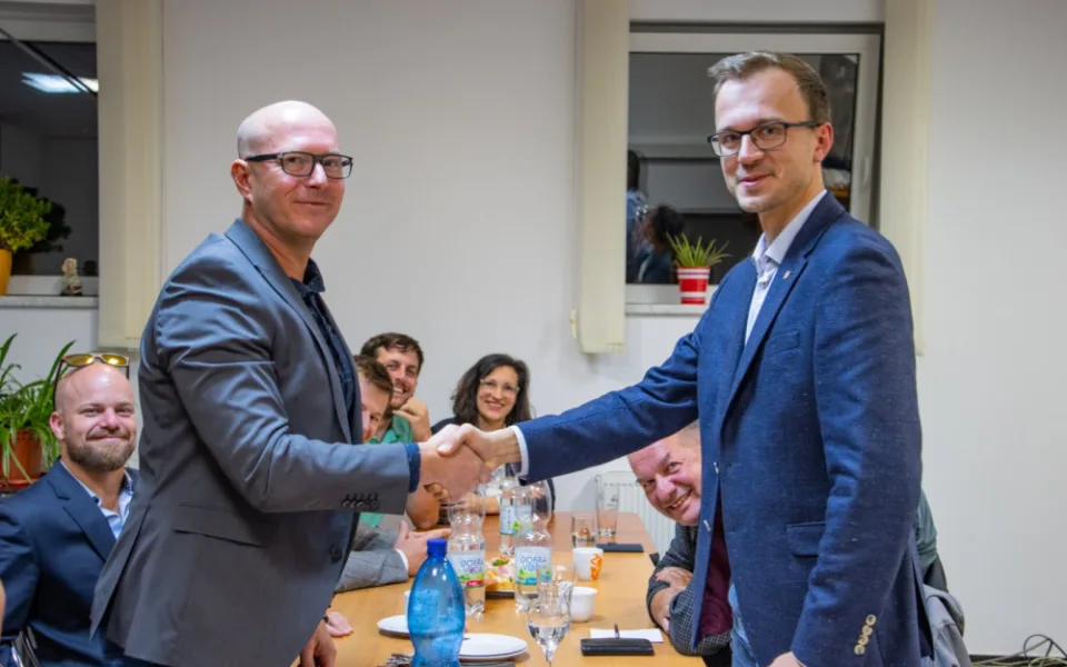 Petr Vrána a Jan Straka