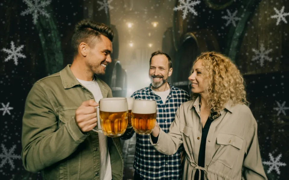 Přijďte do Plzeňského Prazdroje na speciální adventní prohlídky pivovaru s pivním kvízem a štědrou degustací
