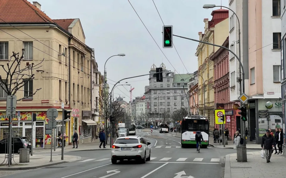 Americká třída je hlavně v noci velmi rizikovým místem v centru Plzně