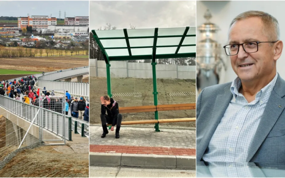 ÚNOR 2023: Nově otevřený Západní okruh, bizarní lavička a odchod lékařské legendy