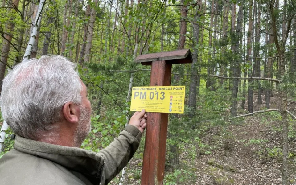 Včasný dojezd záchranářů pomohou zajistit body záchrany, lidé je najdou u boleveckých rybníků