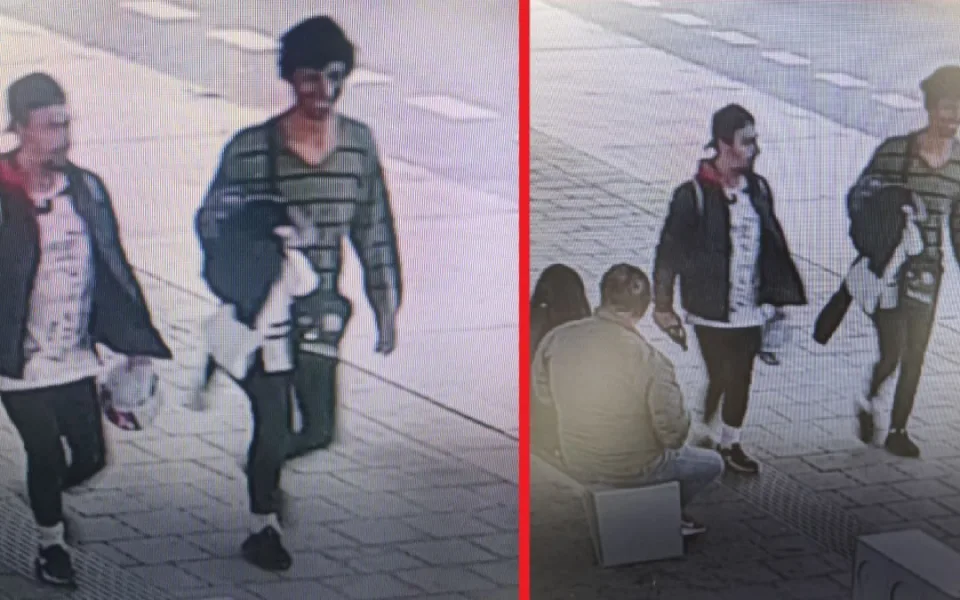 Policie pátrá po totožnosti dvojice mužů na záběrech z bezpečnostní kamery
