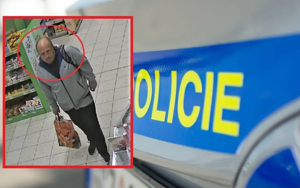 Nepozná někdo muže na tomto snímku z bezpečnostní kamery?