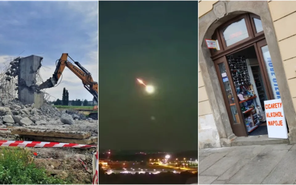 ČERVEN 2023: Milionová lidská chyba na stavbě obchvatu, superbolid i závěr příběhu o legendární trafice