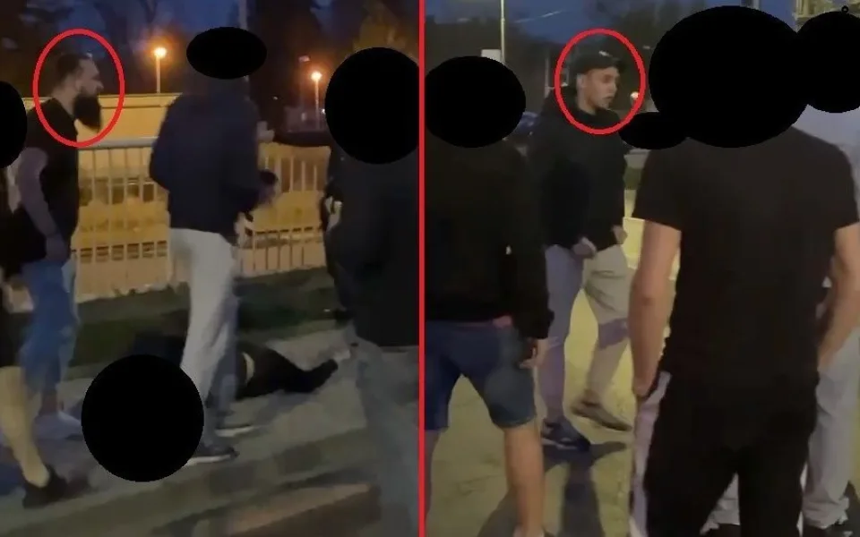 Útočníci surově napadli trojici cizinců a jednoho z nich zranili. Policie pátrá po totožnosti osob z místa potyčky