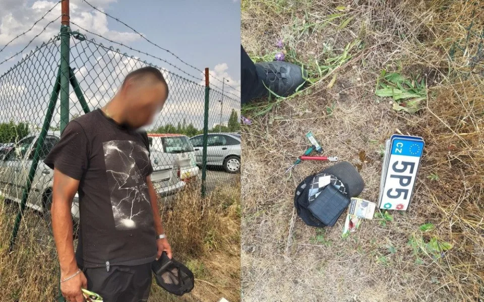 Cizinec se vloupal do areálu odtahového parkoviště prošpikovaného bezpečnostními kamerami a tam kradl