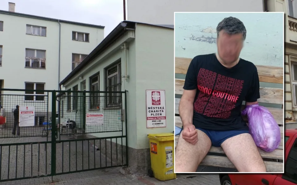 Polonahý muž se sádrou na ruce odmítal opustit koupelnu městské charity, nadýchal skoro pět promile