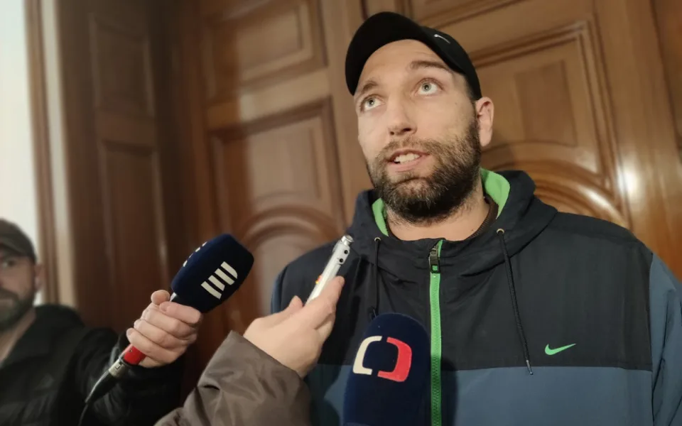 Tomáš Čermák u soudu v Plzni
