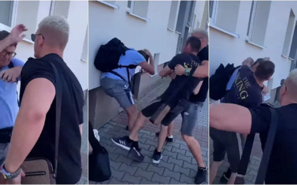Kontroverzní influencer Patrik Žralok opět řádil, napadl a poplival revizora ČSAD