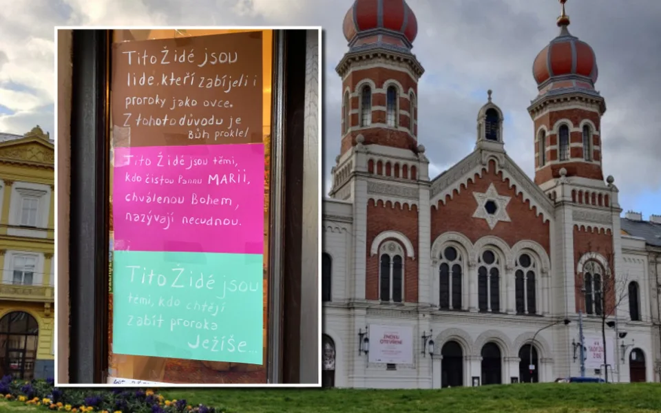 Žalobce zrušil stíhání tureckého prodavače kebabu, který vyvěsil protižidovské plakáty