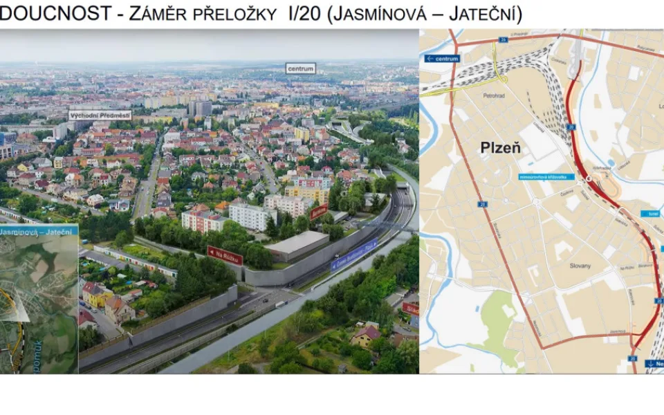 Dopravě by měl ulevit východní okruh, město k připravovanému řešení chystá s občany druhé setkání