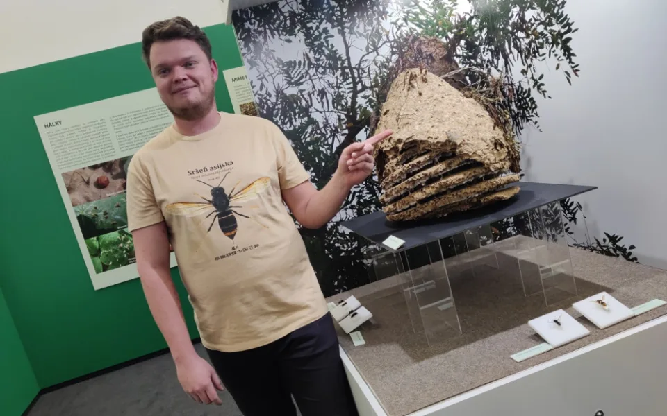 entomolog Západočeského muzea v Plzni Jan Walter.