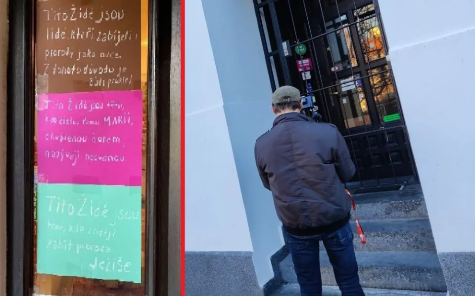 Zavřené už je nechvalně proslulé bistro s kebabem, které jeho majitel vyzdobil protižidovskými nápisy