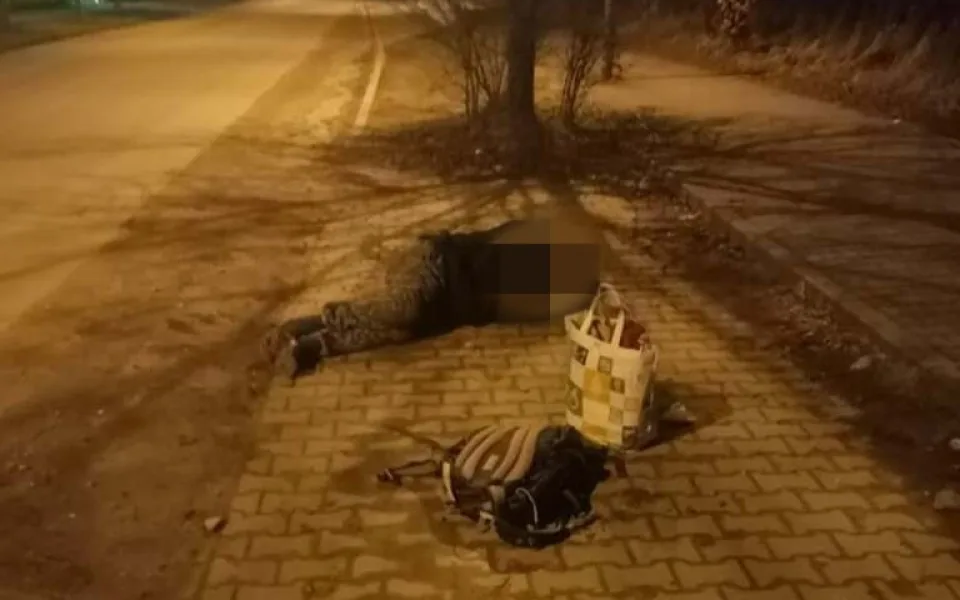 Strážníci se museli postarat o psa i jeho silně opilého páníčka, který ležel na chodníku