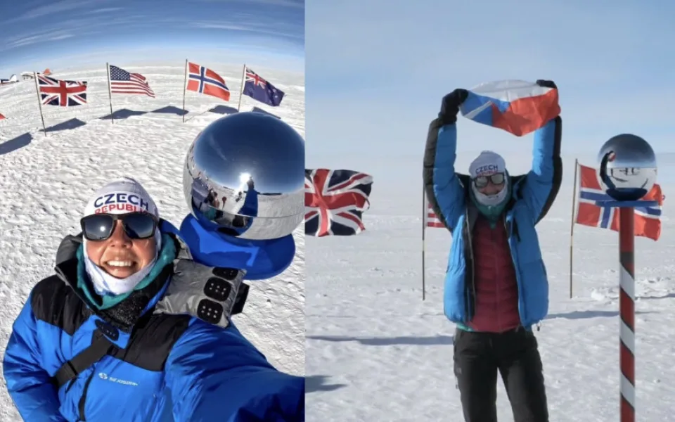 Loni zdolala zubařka z Přeštic jako teprve třetí Češka Mount Everest. Teď dobyla Jižní pól a čeká ji výstup na nejvyšší horu Antarktidy