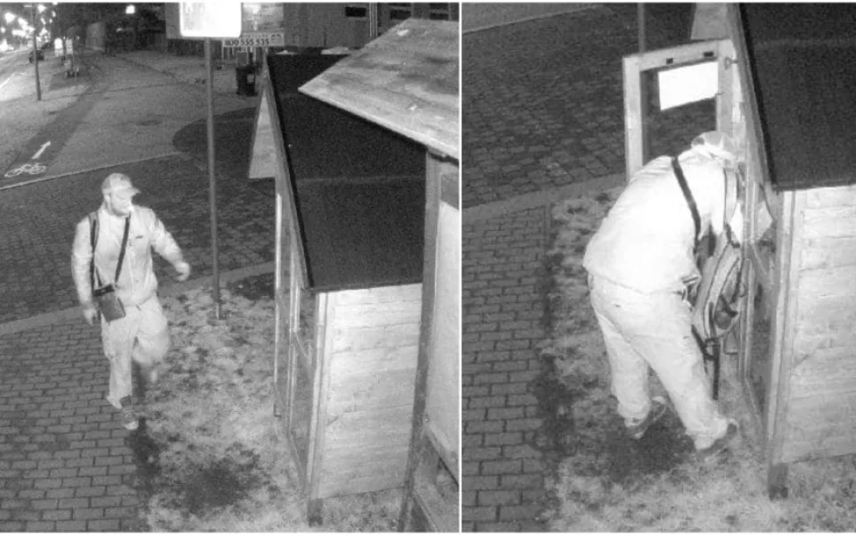 Zloděj pravidelně krade peníze z kasičky u samoobslužné boudičky s krmením pro zvířata