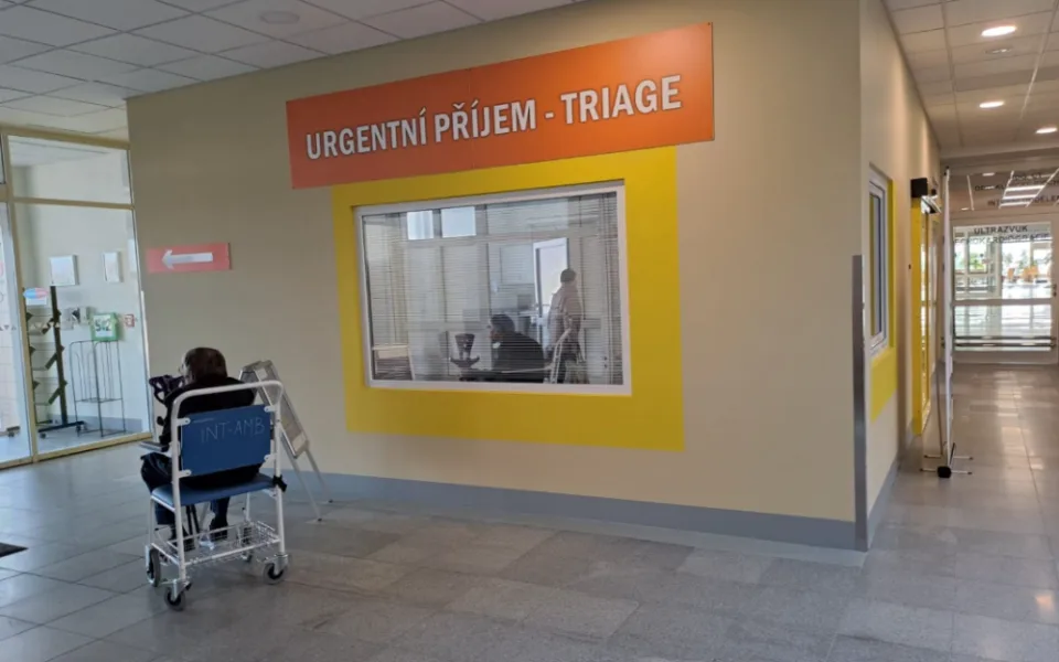 Domažlická nemocnice zmodernizovala urgentní příjem, dosud tam využívali jen provizorní prostory