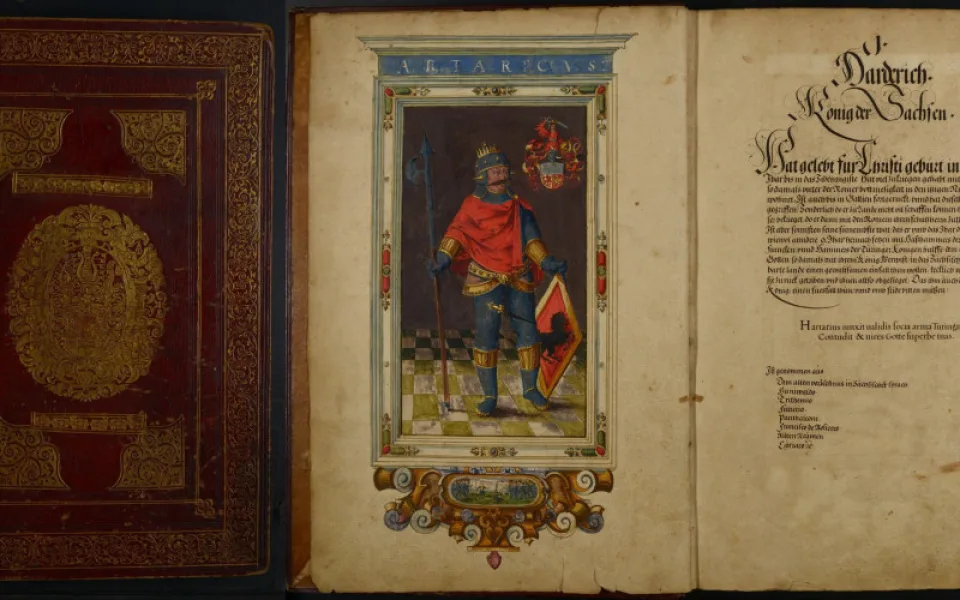 Vzácný rukopis se stal kulturní památkou, jeho desky zdobí zlacené ornamenty
