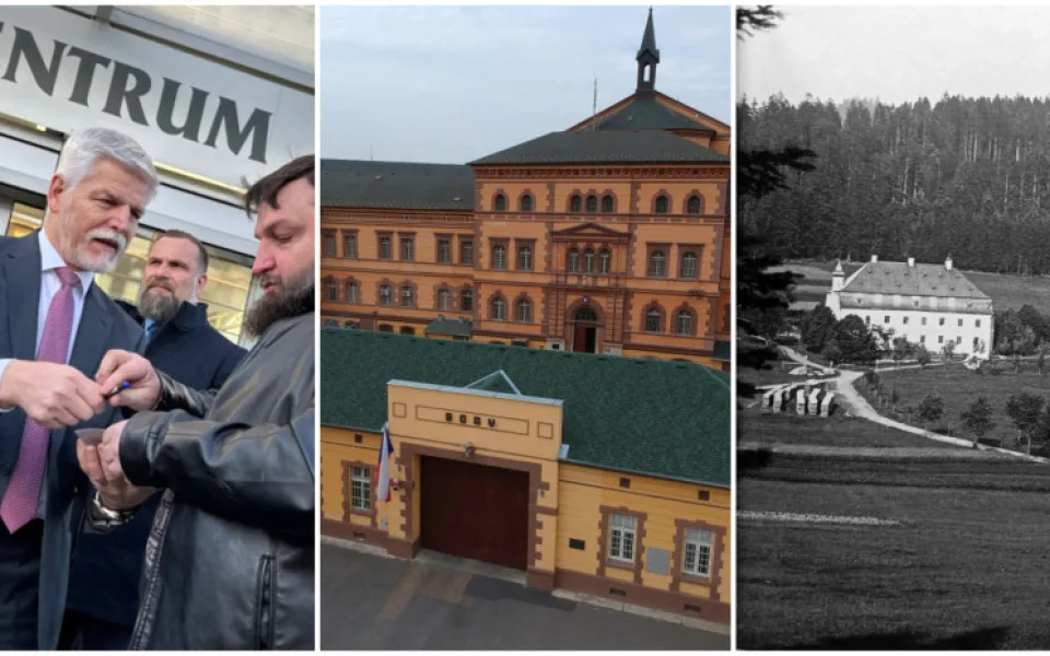 LEDEN 2024: Návštěva prezidenta, nedostatek dozorců ve věznici i pohnutý osud šumavského zámku