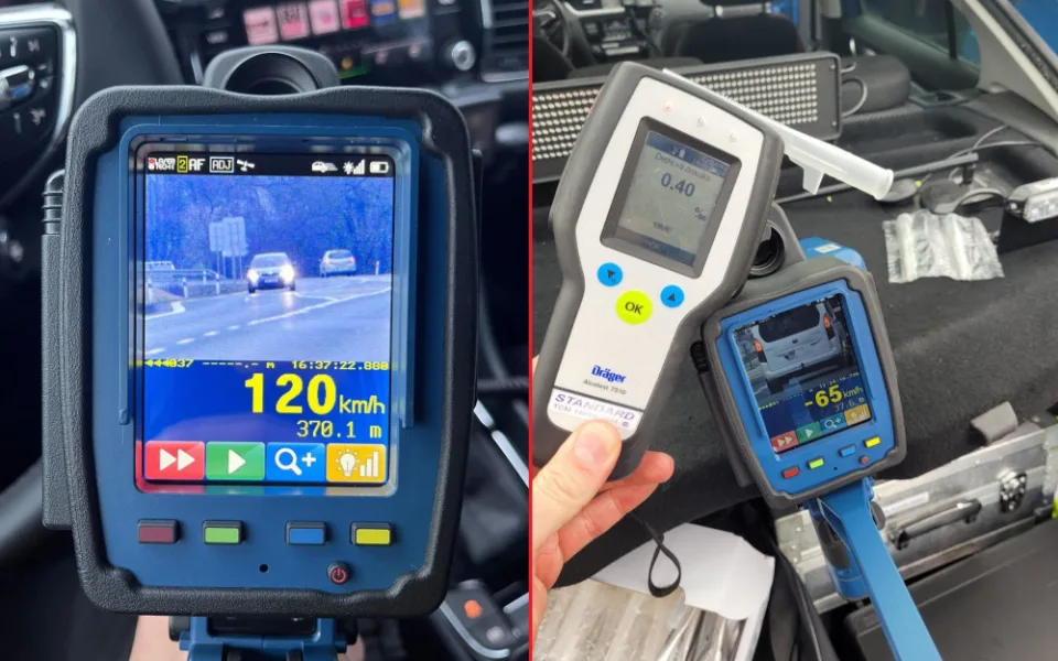 Při kontrolní akci se policisté zaměřili na rychlost a na linkové autobusy