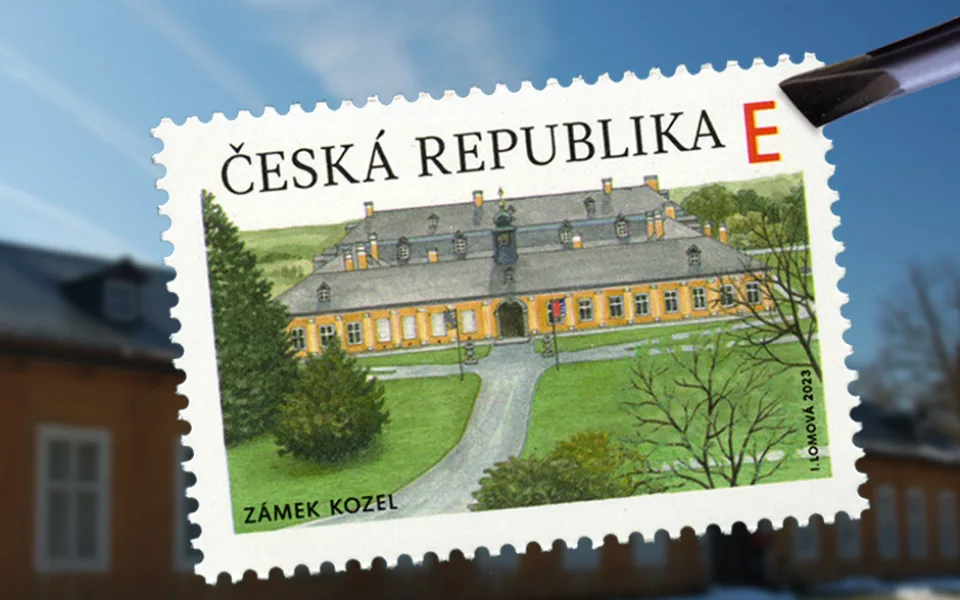 Zámek Kozel nebo dílo Ladislava Sutnara, Česká pošta hledá nejkrásnější známku roku 2023
