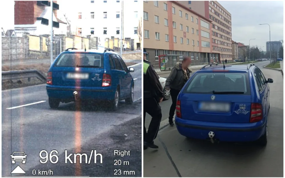 VIDEO: To jsem ostuda, řekla pětašedesátiletá řidička, která městem prosvištěla skoro stovkou
