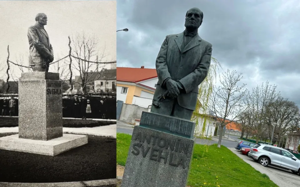 První posmrtná socha československého ministerského předsedy Antonína Švehly měla pohnutý osud