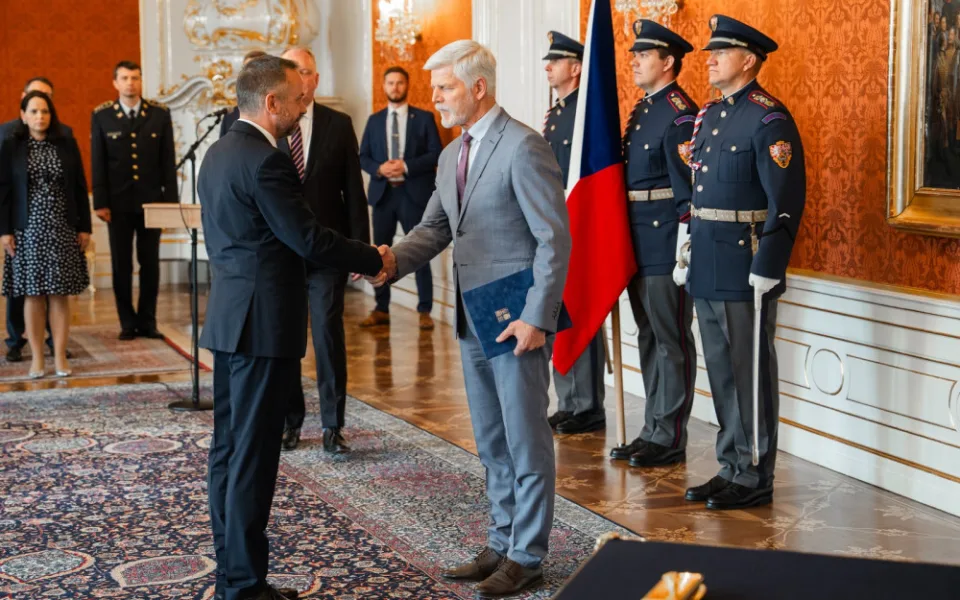 Prezident Petr Pavel jmenoval ministrem pro vědu poslance Marka Ženíška (TOP 09) z Plzně