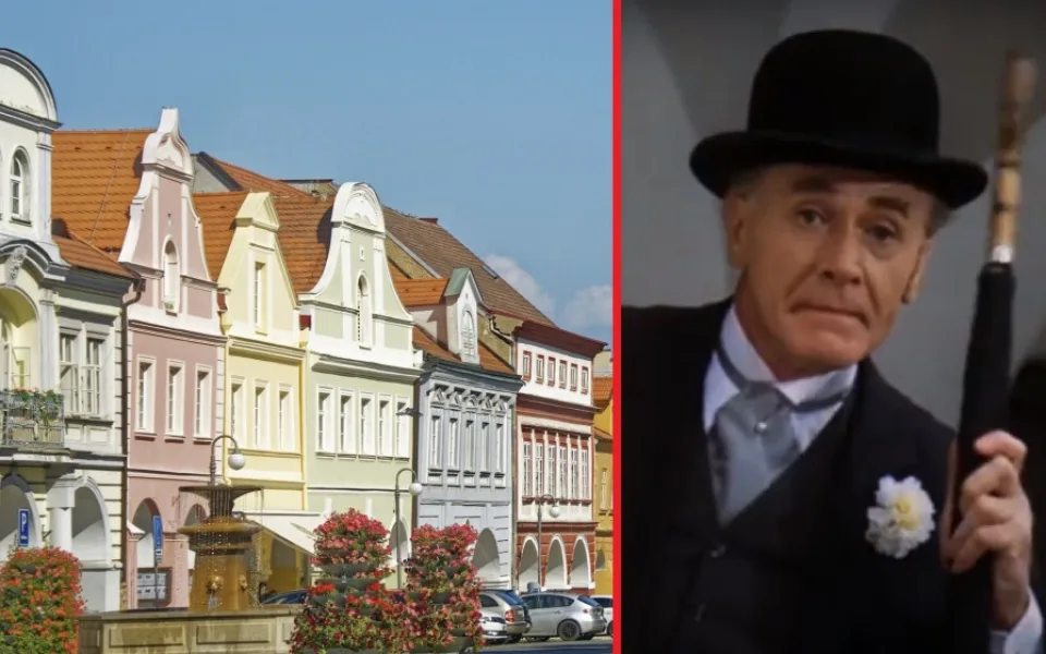 Pana Tau ztvárnil v životní roli herec Otto Šimánek. Natáčelo se i na náměstí v Domažlicích