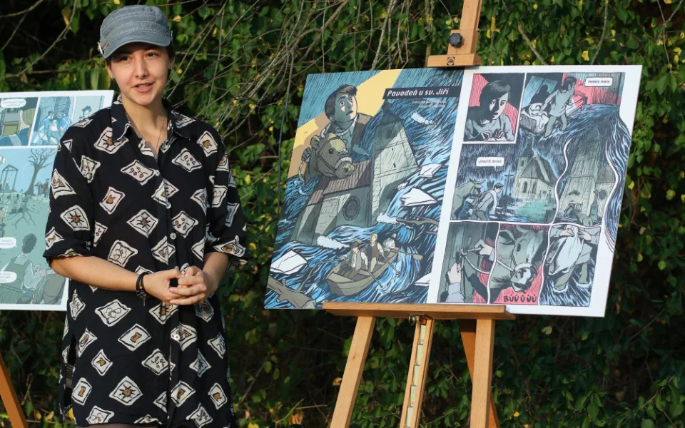 Příběhy z plzeňské městské části Doubravka ožily v komiksu. Čtyřka na nich spolupracovala se studenty ZČU