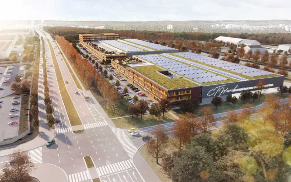Kasárna Zátiší čeká velká proměna. V areálu obřího brownfieldu vyroste šest moderních budov - vizualizace projektu
