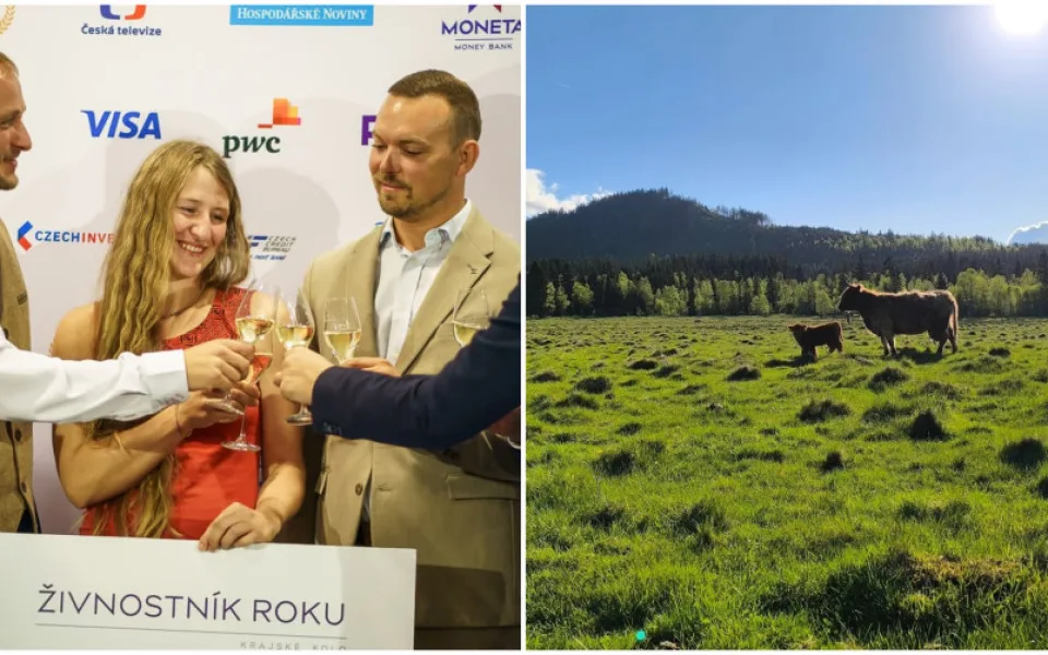 Firma roku pracuje s umělou inteligencí, nejlepší živnostník ekologicky farmaří na Šumavě