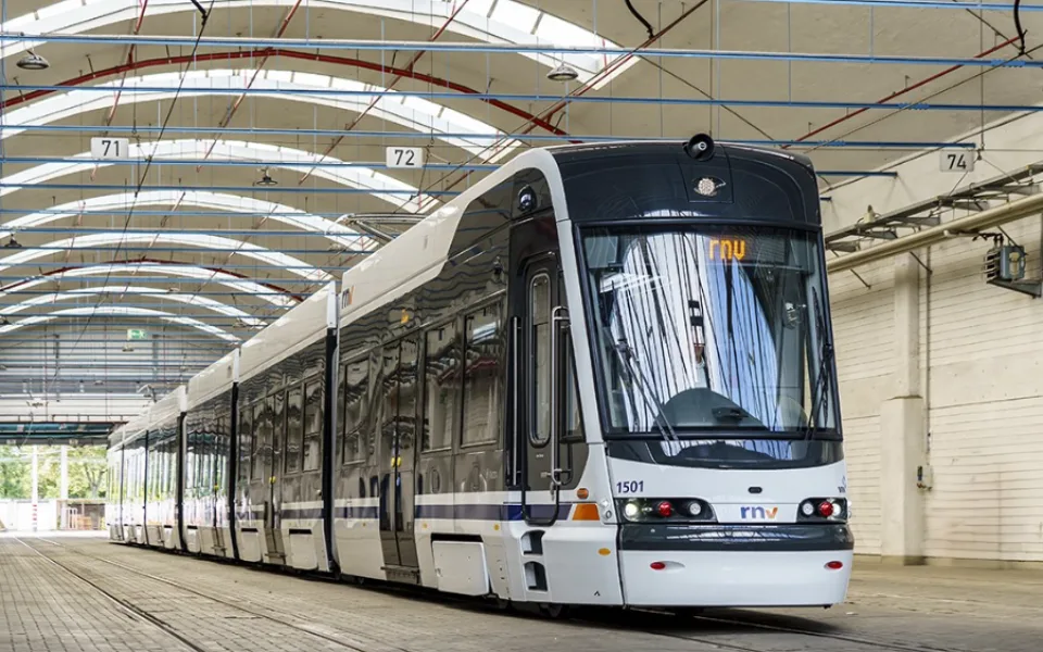 Plzeňská Škoda vyrobila nejdelší tramvaj na světě. Uveze 368 cestujících a umí se rozpůlit, foto: Škoda Group.