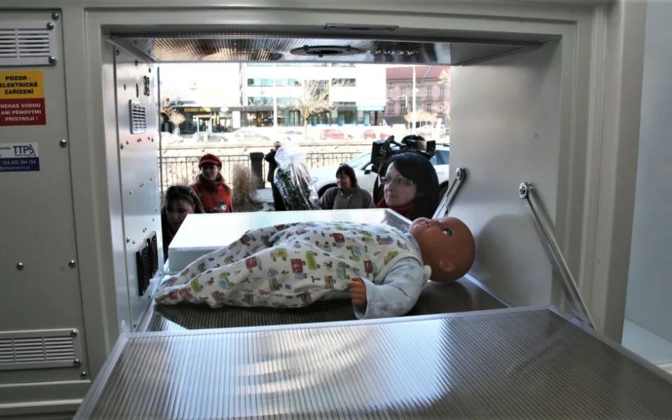 Do původního babyboxu bylo od doby jeho vzniku odloženo pět nechtěných děťátek.