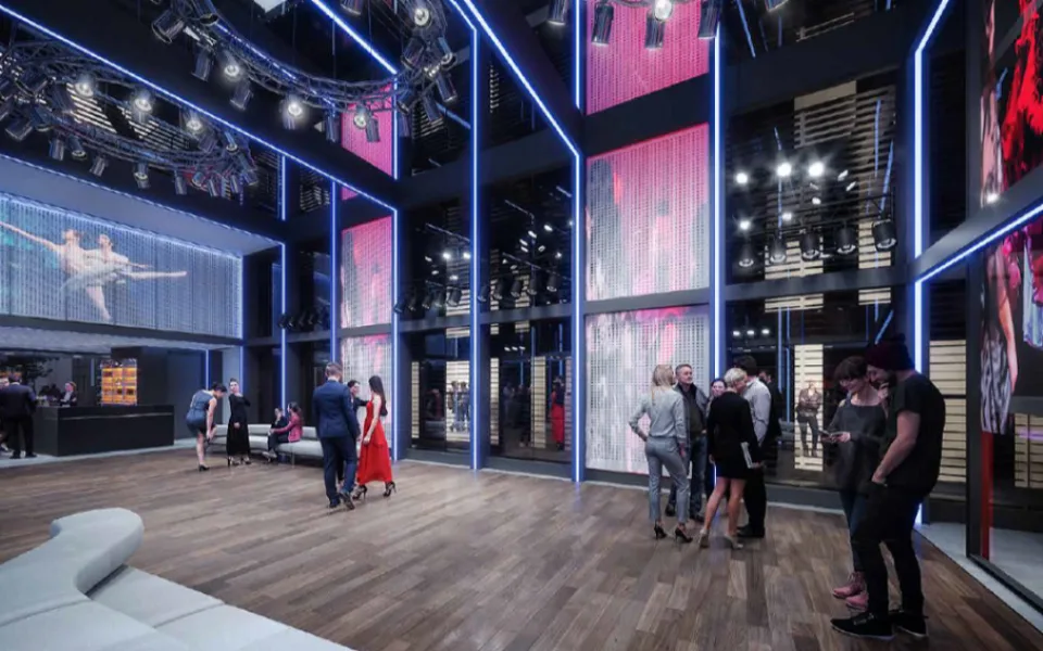 Atrium u Nového divadla dostane novou podobu. Bude vzdušné, prosklené, nabídne multifunkční sál i vloženou galerii