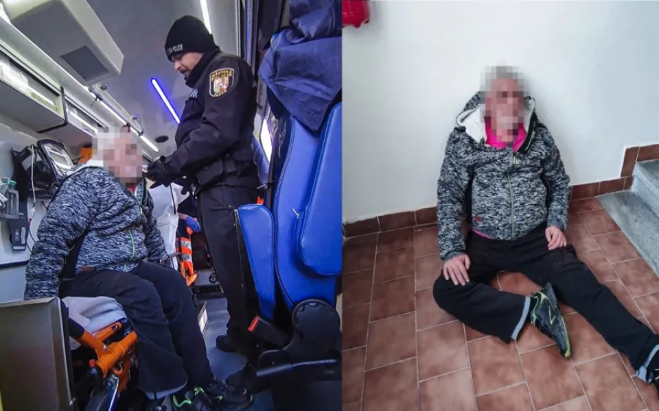 Kolabující muž tvrdil, že trpí cukrovkou a žádal záchranáře o poskytnutí inzulínu