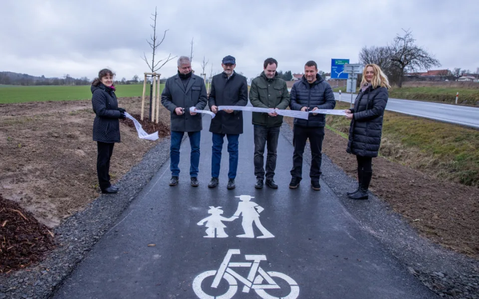 Nepomuk má novou cyklotrasu, propojila město s rekreační oblastí kolem Nového rybníka