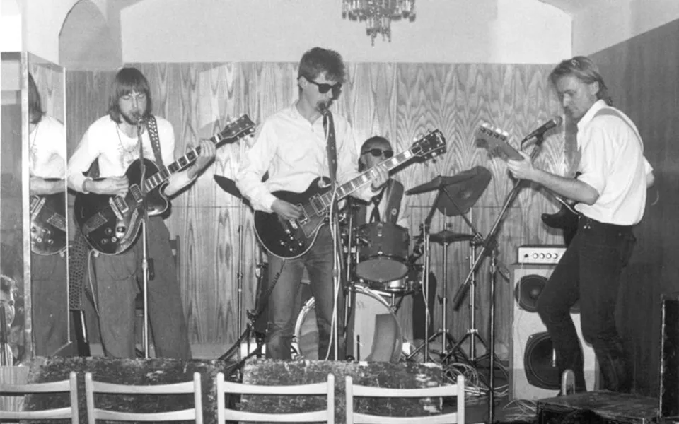 První Znouzí koncert, Klub OKO Plzeň 26.11.1986, archiv kapely
