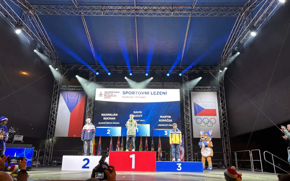 Mladí sportovci přivezli z Olympiády dětí a mládeže 13 medailí, ovládli lyžování, biatlon i sportovní lezení