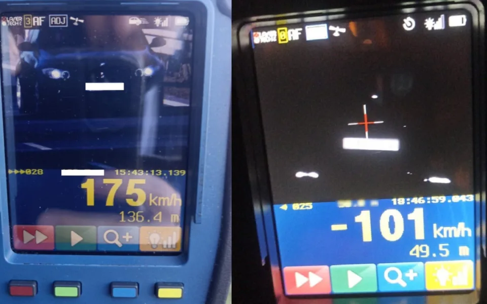 Řidič s BMW prosvištěl kolem policejního radaru rychlostí 175 km/h. Další jel na padesátce přes stovku